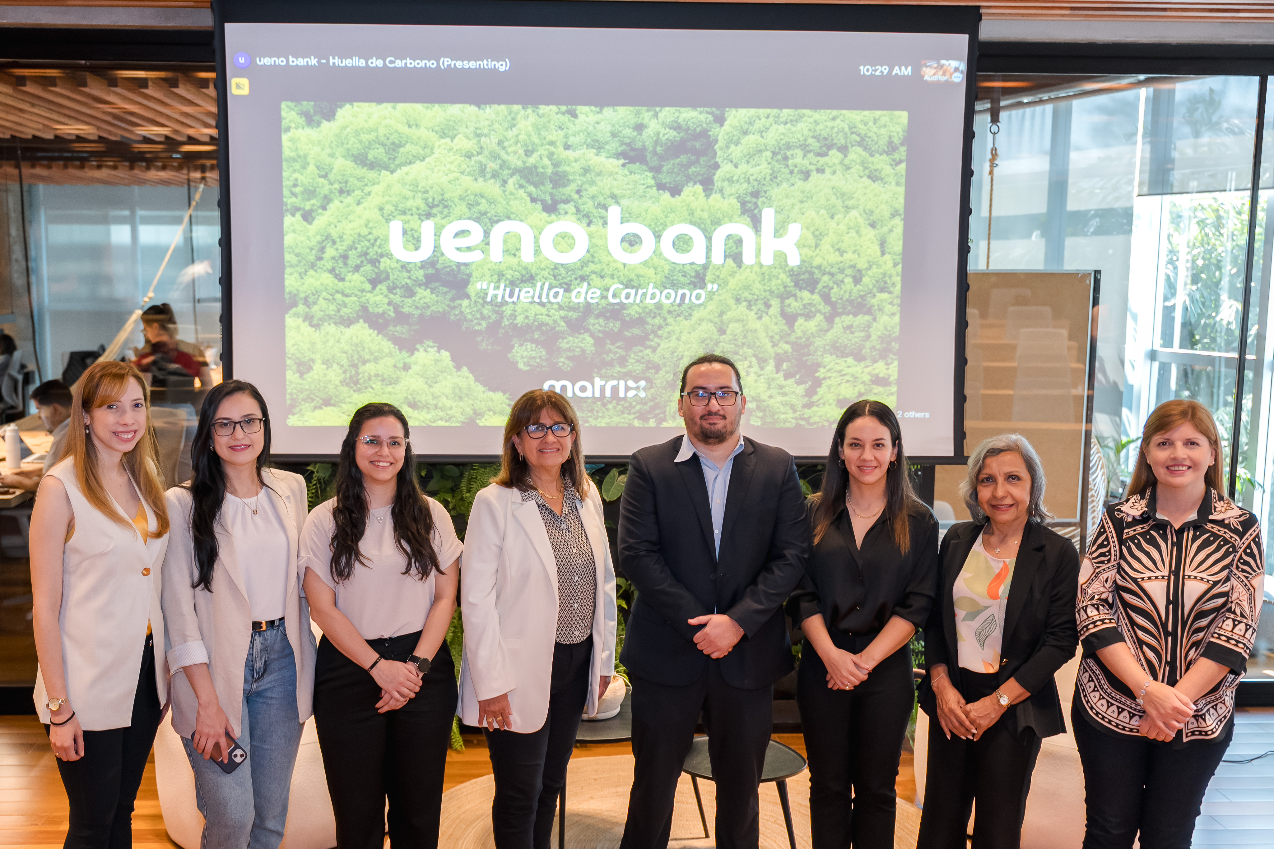 ueno bank is Paraguay’s first 100% carbon-neutral bank.