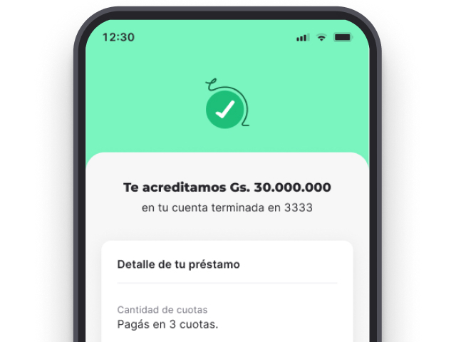 Personas usando un préstamo de ueno bank con acreditación inmediata