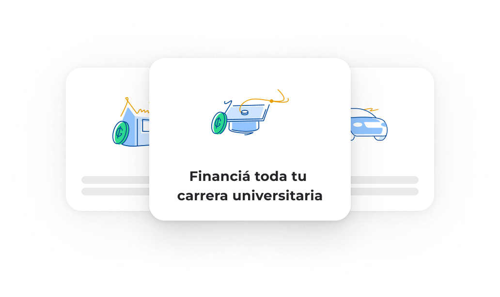 Ueno Bank: opciones de préstamos personales en Paraguay para vivienda, emprendimientos, vehículos y financiamiento universitario.