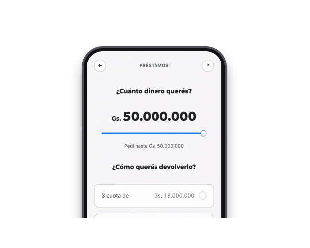 Confirmación de préstamo aprobado y acreditado en cuenta ueno bank